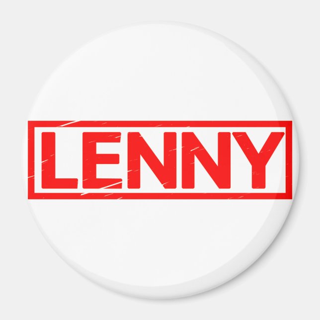 Imã Lenny Stamp (Frente)