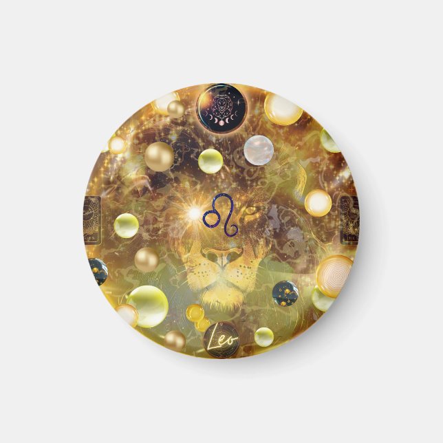 Imã Leo Bright Magnet (Frente)