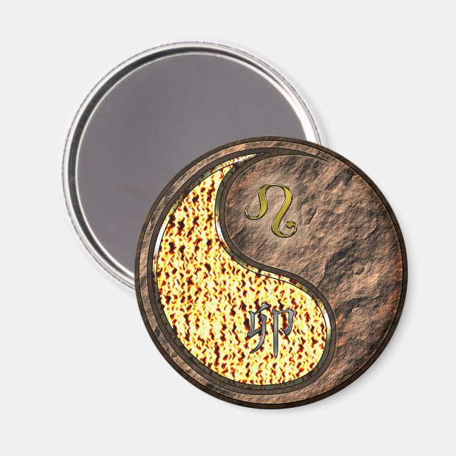 Imã Leo & Earth Rabbit (Front/Back)