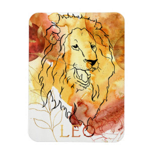 Ímã Leo, o aniversário do Leão, zodiac astrologia lara