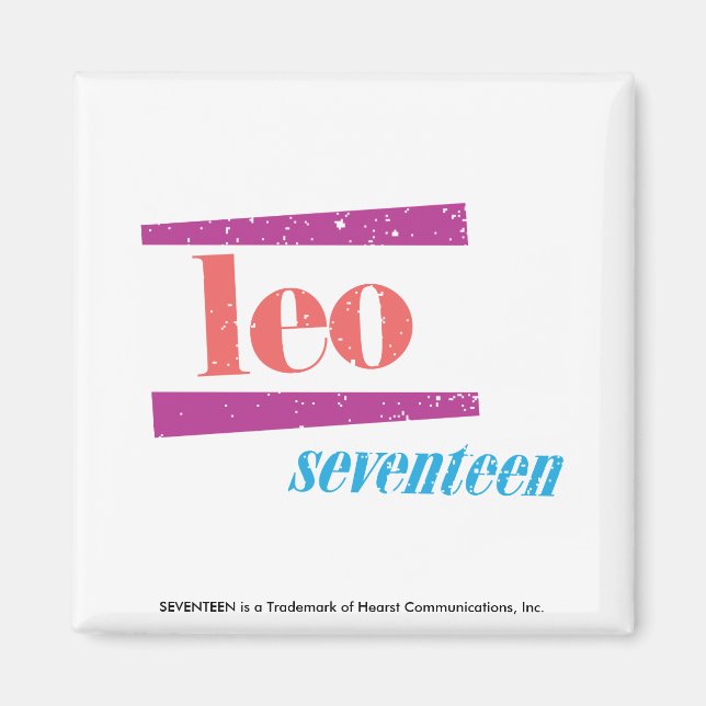 Imã Leo Pink (Frente)