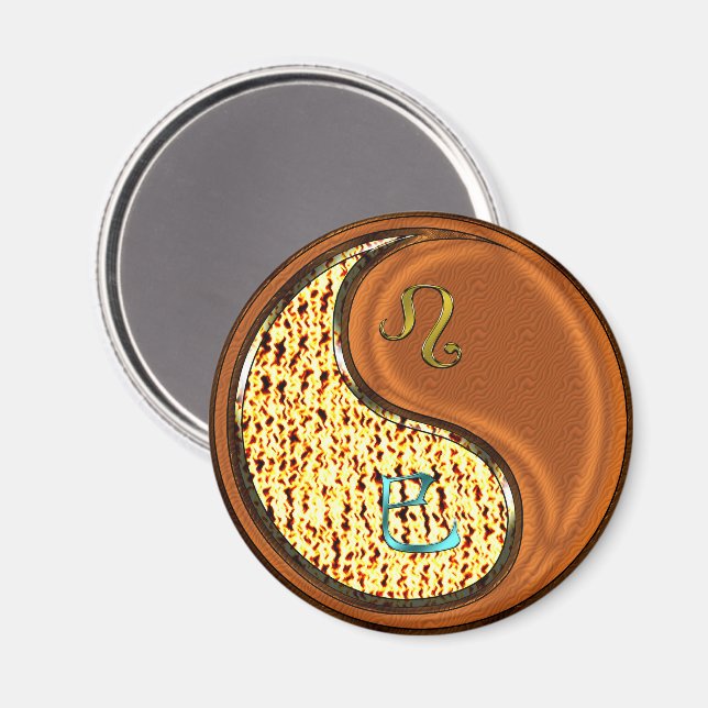 Imã Leo & Wood Snake (Front/Back)