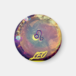 Imã Leo Zodiac Magnet