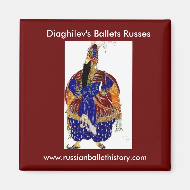 Imã Leon Bakst Magnet (Frente)