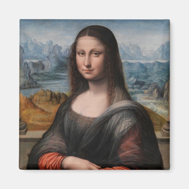 Imã Leonardo da Vinci | Mona Lisa (Frente)