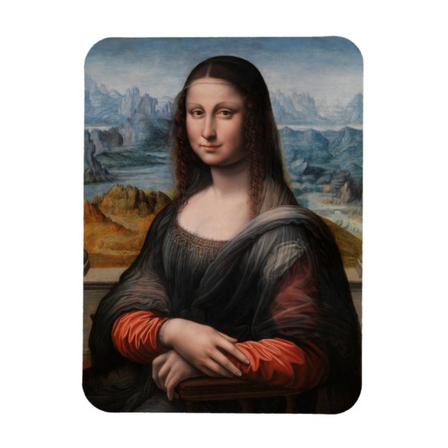 Ímã Leonardo da Vinci | Mona Lisa (Vertical)