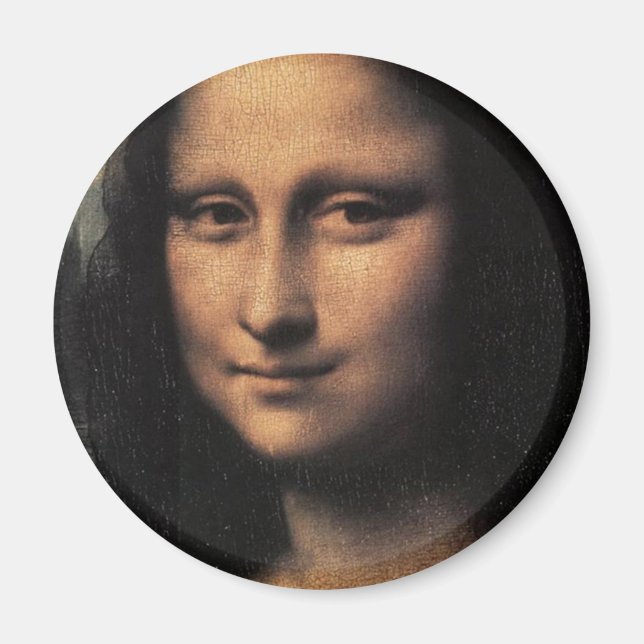 Imã Leonardo Da Vinci - Mona Lisa (Frente)