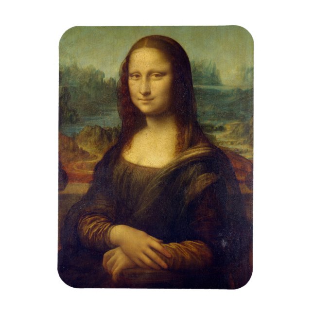 Ímã Leonardo Da Vinci, Mona Lisa, La Gioconda (Vertical)