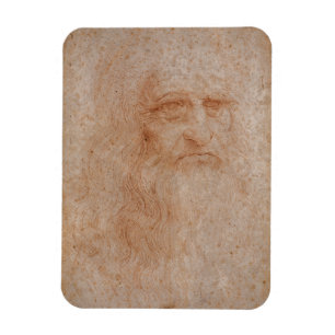 Ímã Leonardo Da Vinci, Presumido Autorretrato