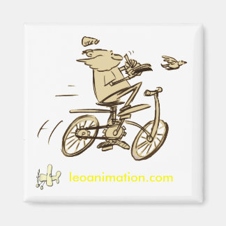 Imã Leonardo - magnet quadrado