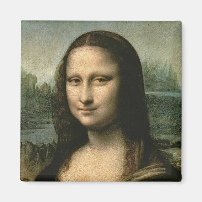 Imã Leonardo Vinci | Mona Lisa, c.1503-6 (Frente)