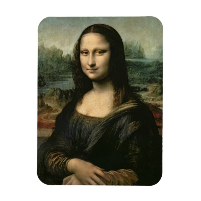 Ímã Leonardo Vinci | Mona Lisa, c.1503-6 (Vertical)