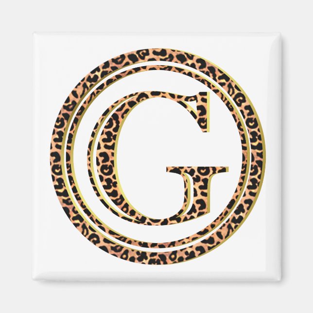 Imã leopard G (Frente)