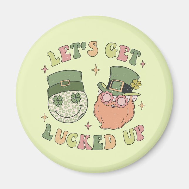 Imã Leprechaun Para O vamos (Frente)