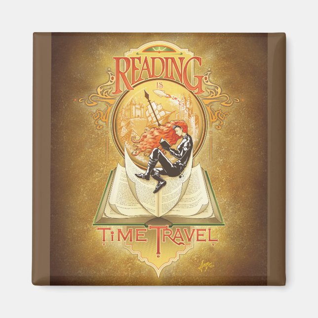 Imã Ler é Viagem de Tempo (Frente)