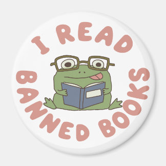 Imã Ler Livros Proibidos Sapo Engraçado Lendo