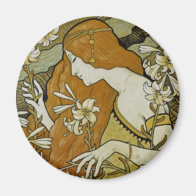 Imã L'Ermitage Art Nouveau (Frente)