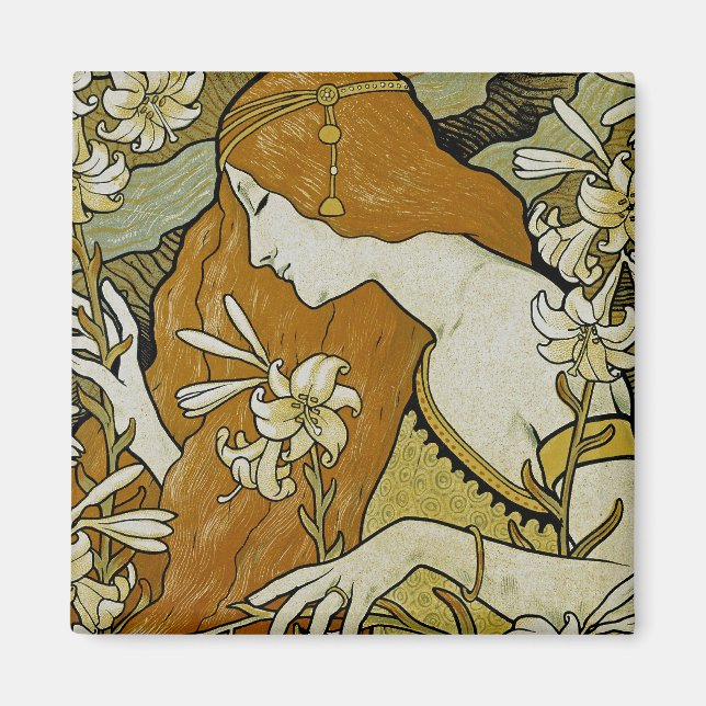 Imã L'Ermitage Art Nouveau (Frente)