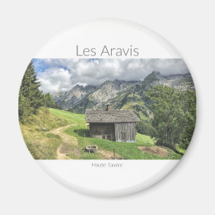 Imã Les Aravis, ímã redondo de Haute-Sabóia