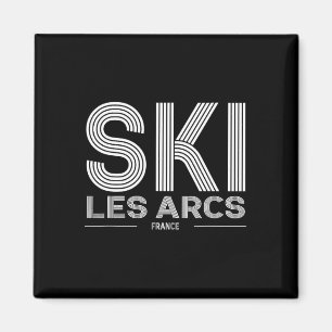 Imã Les Arcs Ski Resort França Alps French Skiing Souv