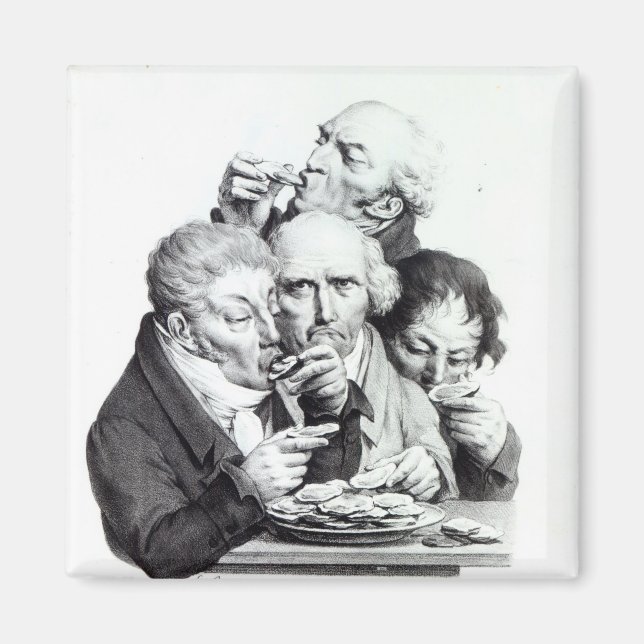 Imã Les Mangeurs d'Huitres, 1825 (Frente)