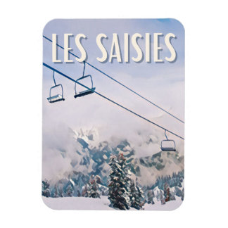 Ímã Les Saisies Station de ski