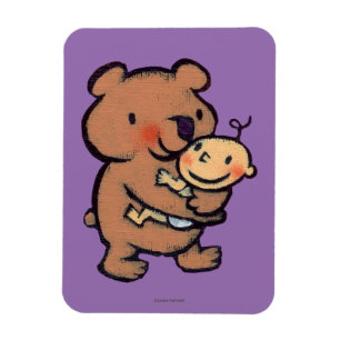 Ímã Leslie Patricelli Big Brown Bear Hug