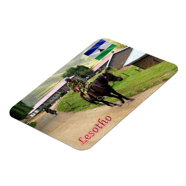 Ímã Lesoto - Basotho - (Left Side)