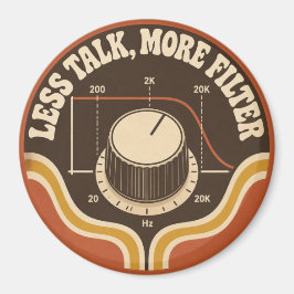 Imã Less Talk, More Filter – Lustiger Synth Nerd