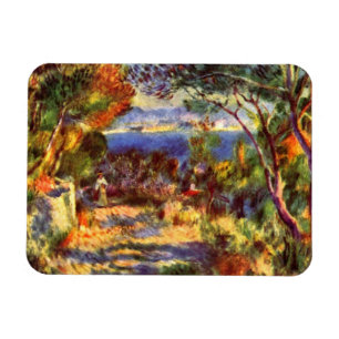 Ímã L'Estaque por Pierre Renoir, impressionismo do