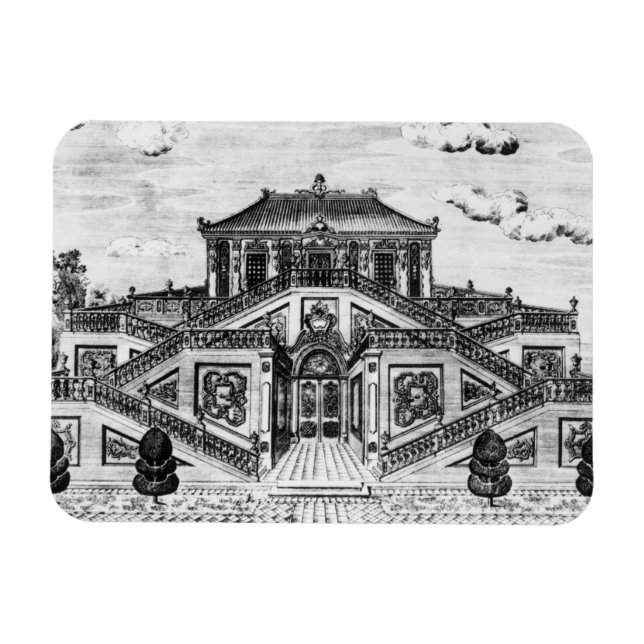 Ímã Leste do Palácio da Calma do Mar, Ga (Horizontal)