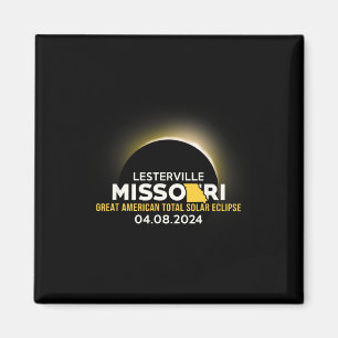 Imã Lesterville Missouri Mo Eclipse Solar Total 2024