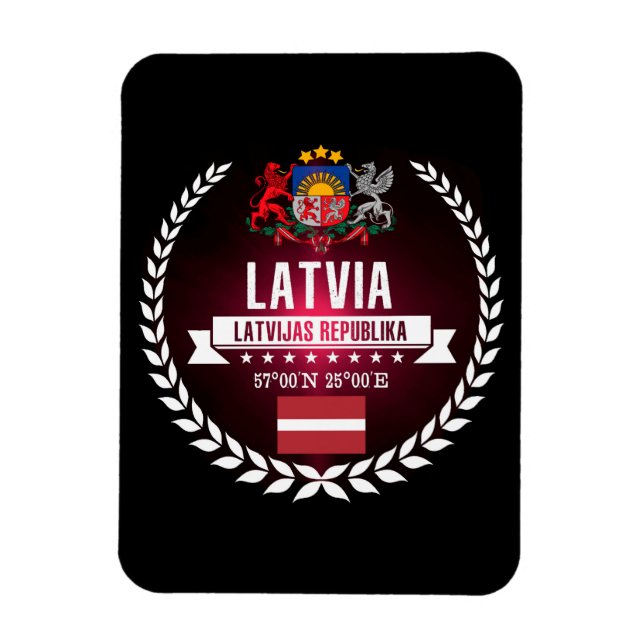 Ímã Letónia (Vertical)