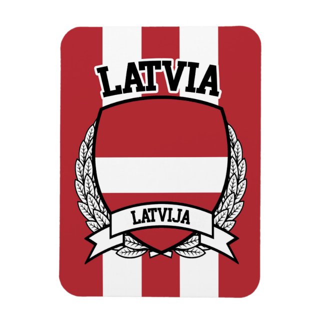 Ímã Letónia (Vertical)