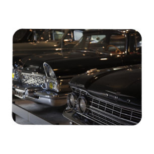 Ímã Letônia, Riga, Museu de Motores de Riga, carros do