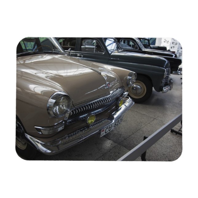 Ímã Letônia, Riga, Museu de Motores de Riga, década de (Horizontal)