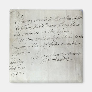 Imã Letra de George Frederick Handel