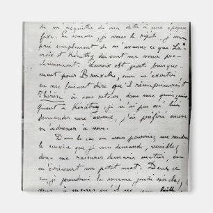 Imã Letra de Zola a Edouard Manet 1868