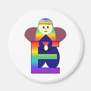 Imã Letra E de Angelbet