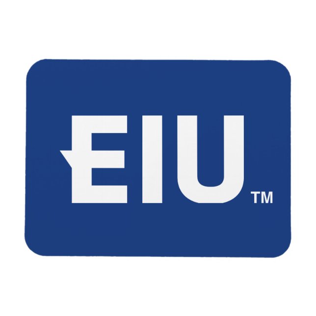 Ímã Letra EIU em bloco (Horizontal)