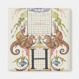 Imã Letra H de Mira Calligraphiae Monumenta