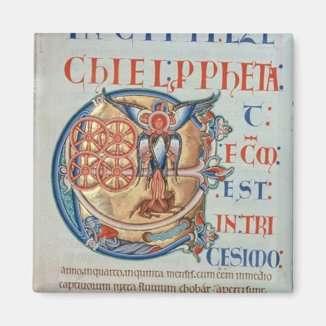 Imã Letra Inicial 'E' Et Fatium est (Frente)