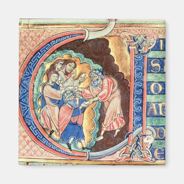 Imã Letra inicial 'V' Visio Abdie (Frente)