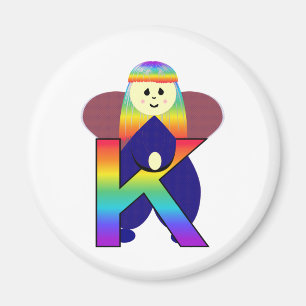 Imã Letra K de Angelbet