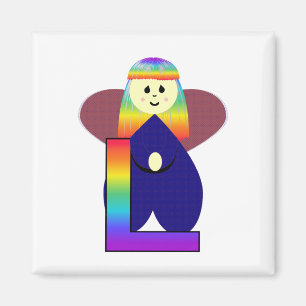 Imã Letra L de Angelbet