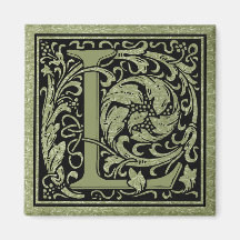 Letra L Primeira Letra Monograma