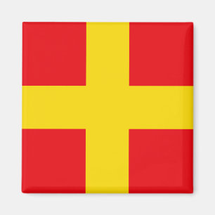 Imã Letra R da Bandeira de Sinalização (Romeo)