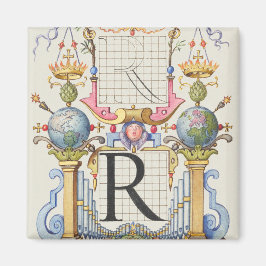 Imã Letra R de Mira Calligraphiae Monumenta