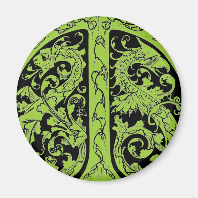 Imã Letra T com Magnet Dragões (Frente)