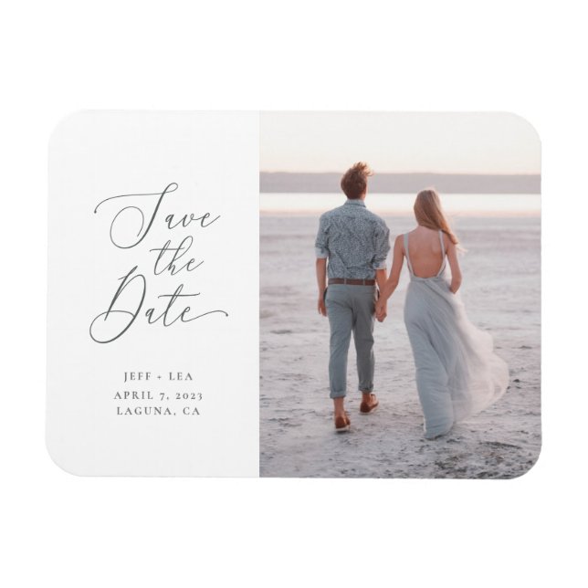 Ímã Letras Apertadas Magneta de Fotografia Flexível (Horizontal)